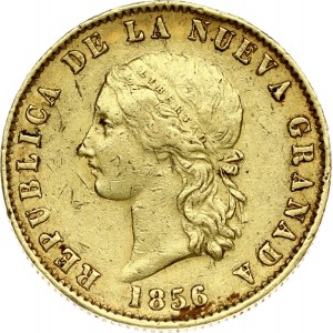 Colombia 10 Pesos 1856