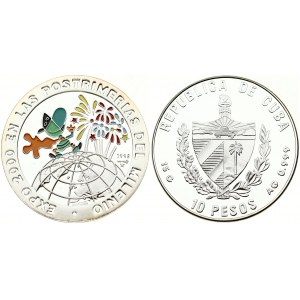 Cuba 10 Pesos 1998 Expo 2000 - End of Millennium