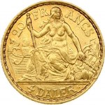 Danish West Indies 4 Daler - 20 Francs 1904