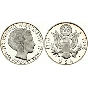 Denmark Medal 1976 Visit to USA