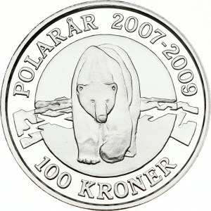 Denmark 100 Kroner 2007 Polar Year