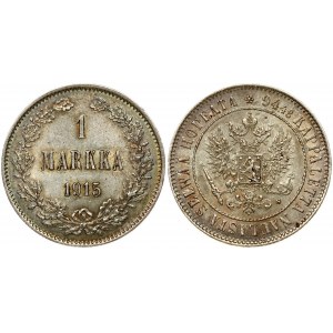 Russia For Finland 1 Markka 1915 S