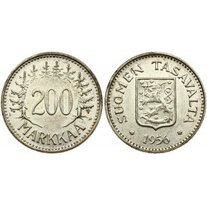 Finland 200 Markkaa 1956 H