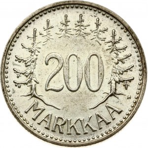 Finland 200 Markkaa 1956 H