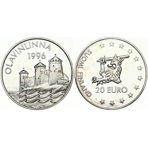 Finland 20 Euro 1996 Olavinlinna Fantasy Issue