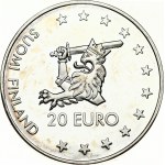 Finland 20 Euro 1996 Olavinlinna Fantasy Issue