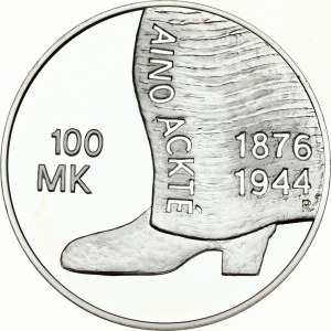 Finland 100 Markka 2001 M Aino Ackte