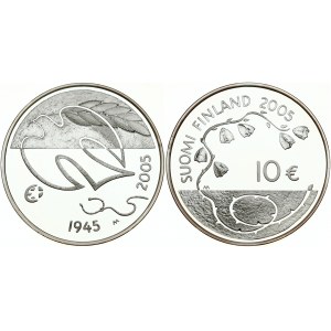 Finland 10 Euro 2005 Peace