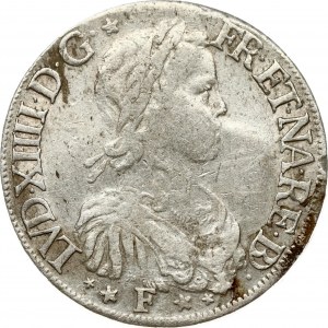 France Ecu 1652 F