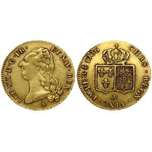 France 2 Louis D'or 1786 A