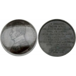 France Medal 1815 Louis Antoine Duc d'Angouleme ANACS AU 58