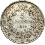 France 5 Francs 1876A