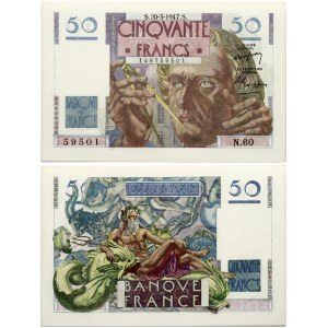 France 50 Francs 1947 Banknote