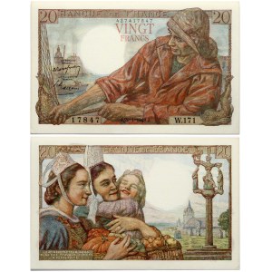 France 20 Francs 1948 Banknote