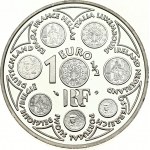 France 1½ Euro 2002 Introduction of the single currency and discovery of its coins