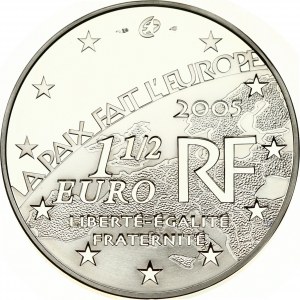 France 1½ Euro 2005 60th Anniversary of the End of the Second World War
