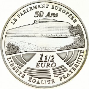 France 1½ Euro 2008 50th Anniversary of the European Parliament