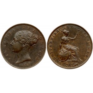 Great Britain Half Penny 1854