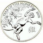 Great Britain 2 Pounds 2016 Year of the Monkey