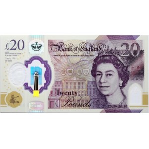 Great Britain 20 Pounds (2018) Banknote