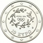 Greece 10 Euro 2004 Wrestling