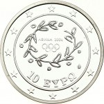 Greece 10 Euro 2004 Disc Throw