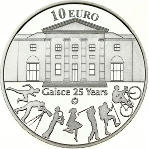 Ireland 10 Euro 2010 25th Anniversary of Gaisce - The President's Award