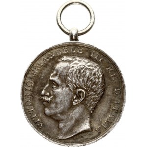 Italy Medal 1908 'For helping the victims of the calamity that befell Messina and Calabria'