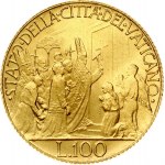 Italy Vatican City 100 Lire 1950 Jubilee