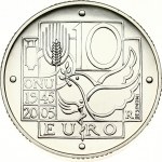 Italy 10 Euro 2005R 60th Anniversary of United Nations