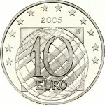 Italy 10 Euro 2005 60 Years of Peace and Freedom in Europe