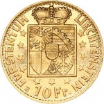 Liechtenstein 10 Franken 1946B