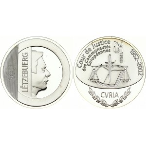 Luxembourg 25 Euro 2002 European Court System
