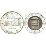 Luxembourg 20 & 25 Euro 2006 Commemorative issue Lot of 2 Coins