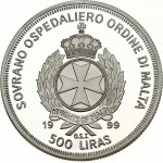 Malta 500 Liras 1999 Marine - Life Protection