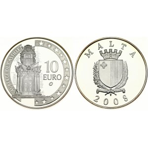 Malta 10 Euro 2008 Auberge de Castille