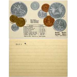 Mexico Post Card ND (20th Century) Examples of Coins