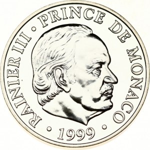 Monaco 100 Francs 1999 50th Anniversary of Reign - Prince Ranier III