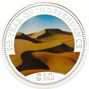 Namibia 10 Dollars 1995 5th Year of Independence