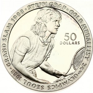 Niue 50 Dollars 1989 Steffi Graf