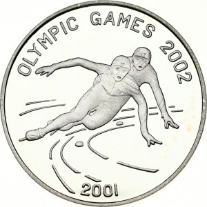 North Korea 7 Won 2001 2002 Olympic Games