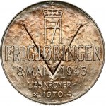 Norway 25 Kroner 1970 Liberation