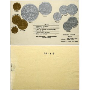 Persia Post Card ND (20th Century) Examples of Coins