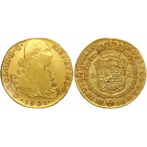 Peru 8 Escudos 1801 IJ