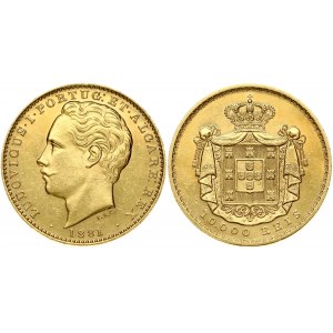 Portugal 10 000 Reis 1881