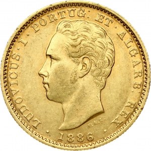 Portugal 5000 Reis 1886
