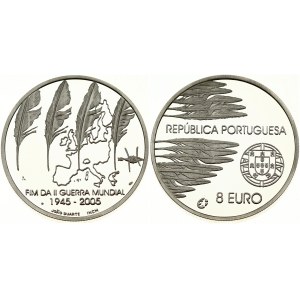 Portugal 8 Euro 2005 60th Anniversary of the End of World War II