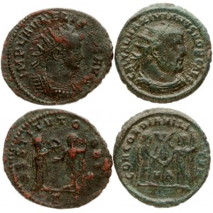 Roman Empire Antoninianus (270-305) Lot of 2 Coins