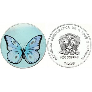 Sao Tome and Principe 1000 Dobras 1998 Butterfly