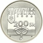 Slovakia 200 Korun 2006 Karol Kuzmany